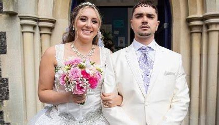 Allan Mustafa with his wife Michelle Louise Zografos