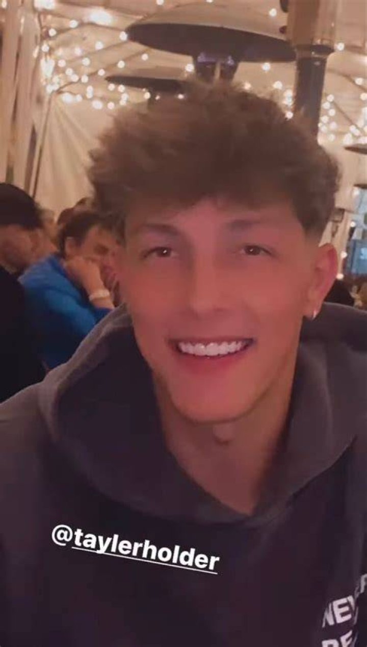 Comments on Tayler Holder's TikTok where the dating rumors started