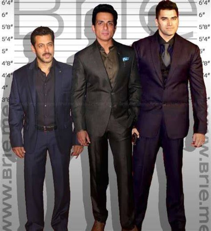 Sonu Sood height & weight